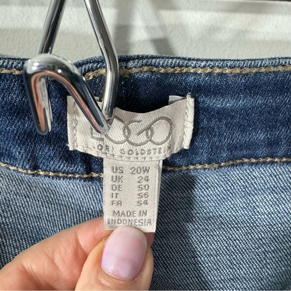 2/$35 LOGO Lori Goldstein 5-Pocket Denim Bermuda Shorts - Picture 6 of 8